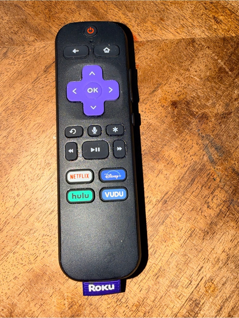 Genuine Roku Voice Remote Control RC-AL7 SKU 3226000840 With Battery Cover Used